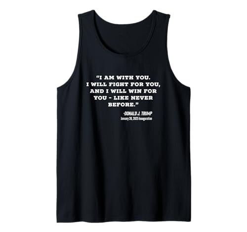 I Will Fight, Win For You Like Never Before - Donald Trump Tank Top