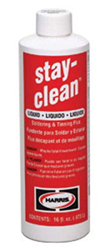 Clean Liquid Soldering Flux 16 Ounce Bottle L8
