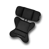 Infant Insert Compatible with Doona|Graco Snugride|Britax|Chicco Keyfit|Evenflo |Head and Body Support |Side Impact Protection for Newborn |Doona Accessories |Black
