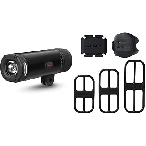 Garmin Varia UT 800 Smart Headlight + Speed and Cadence Sensor 2 Bundle