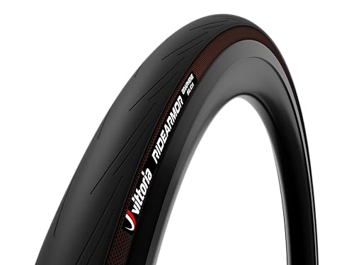 Vittoria Ride Armor TLR Tubeless Ready Road Bike Tire - for Training & Commuting - Tire for Any Condition - Puncture Resistant Casing - 700x32 - Black