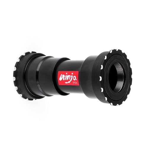Token Threaded-Press Fit Bottom Bracket for BB30 Frame to 24mm Crank for MTB/Road Bike, Ninja BB