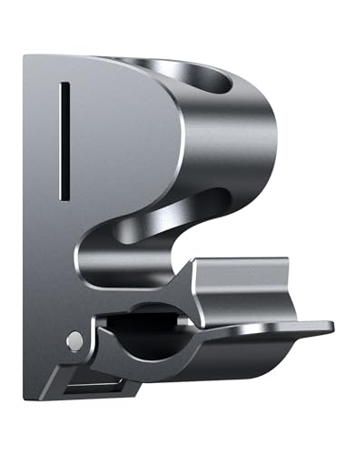 Xuperace Magnetic Golf Holder Clip for Golf Cart, Aluminum Alloy Stand Clip Holder Fit for 30-70 Rings, Golf Gifts for Men or Women