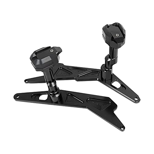 COPART Motorcycle CNC Engine Frame Sliders Falling Protection Replacement for Kawasaki Ninja 300 250 2013 2014 2015 2016 2017 2018(Black)