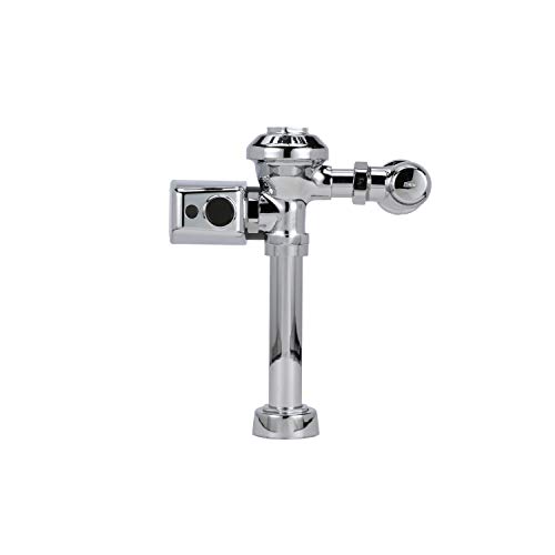 Zurn ZER6000PL-HET-CPM AquaFlush Plus PL ZER Exposed Sensor Diaphragm Flush Valve with 1.28 GPF and Metal Cover in Chrome