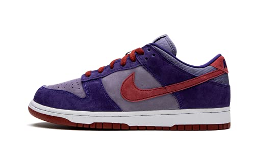 Nike Women's W Dunk Low Basketball Shoes, Daybreak Barn Plum, 10.5 Men