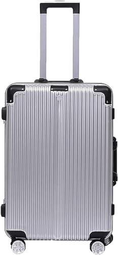 noxozoqm Travel Suitcase Cabin Luggage High Capacity Lining Customization Universal Wheel Hardside Good Compression(20 inches)