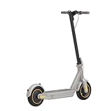 Segway Ninebot MAX G30LP Electric Kick Scooter, Up to 25 Miles Long-range Battery, Max Speed 18.6 MPH, Lightweight and Foldable, Gray, Large