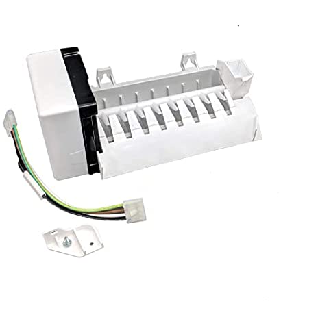 Spare Part Compatible Ice Maker Assembly for Kenmore 106.57799701, 106.44022600, 106.54902300, 106.53562201, 106.51569103, 106.57033601 Refrigerator models, 5 X 6 X 12 inches