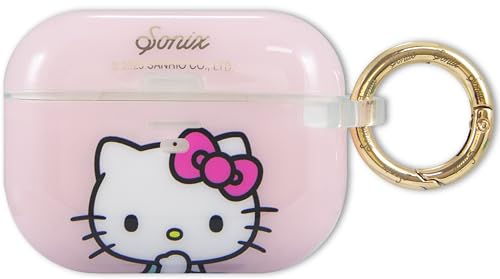 Sonix x Sanrio Cases for AirPods Pro (1st Gen) - Hard Cover, Protective Case for Apple AirPods Pro Gen 1 | Hello Kitty Grid