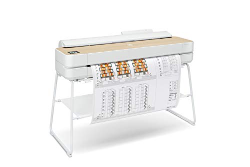 HP DesignJet Studio Large Format 36-inch Plotter Printer, Includes 3-Year Onsite Warranty Support (5HB14H)