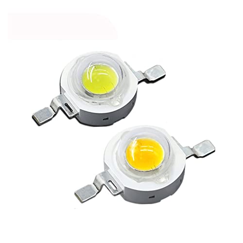 XXFFD 100pcs High Power LED Chip Cree LED Lamp Beads 1W LED Lamp Beads 3W LED5W LED WHITE Green Green Blue Green Blue Yellow Color Lamp Beads