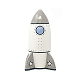 Child to Cherish Roger Rocket Piggy Bank for Boys