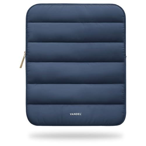 Vandel - The Original Puffy iPad Sleeve 9-11 Inch Tablet Sleeve, Navy i Pad Case for Women and Men, Cute iPad Air Pouch, 9 10 Inch, 11 Inch Bag