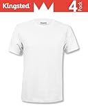 Kingsted Men's T-Shirts Pack - Royally Comfortable - Super Soft Cotton Blend - Short Sleeve Tagless Crewneck - Plain Colored Classic Tees (Everyday Pack, X-Large)