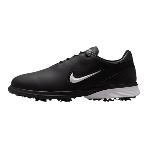 Nike Victory Tour 4 Golf Shoes (FZ4155-001, Black/Dark Smoke Grey/White) Size 10.5