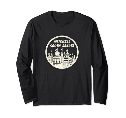 Vintage Mitchell South Dakota Corn Palace Long Sleeve T-Shirt
