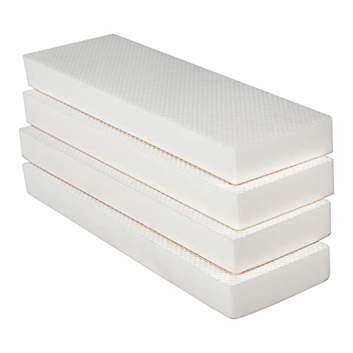 Garage Wall Protector Car Door Protectors Garage Guards Bumpers EVA Foam Thick Water Resistance Self Adhesive Garage Wall Pad for Car Doors Anti-Collision Garage Wall Protect,4 Pack White