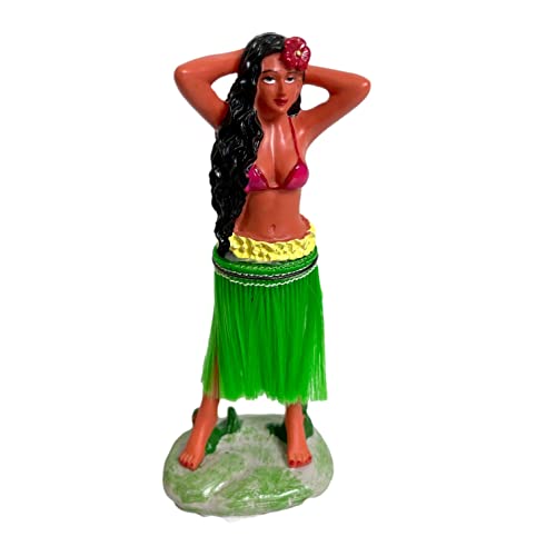 Franchise Figurine Co Dashboard Hula Doll Bobblehead | Car Accessories | Hula Girl | Hula Man | Pug | Pembroke Welsh Corgi | Boston Terrier | Yorkshire Terrier | Chihuahua (Hula Girl)