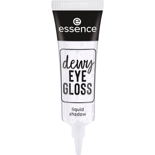Essence Dewy EYE GLOSS Liquid Eyeshadow 01 Crystal Clear- 1 unit - Made in Italy