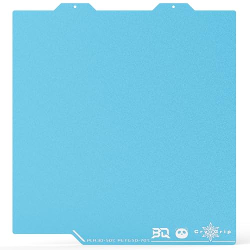 BIQU CryoGrip Pro Frostbite Panda Build Plate for Bambu-Lab A1 Mini 3D Printer, Cold Printing Build Plate, Double-Sided Textured Spring Steel Sheet, 184x184mm, 1 Piece