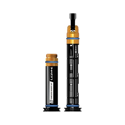 LEZYNE DUAL TUBELESS KIT REPAIR AND TOOL KIT BLACK