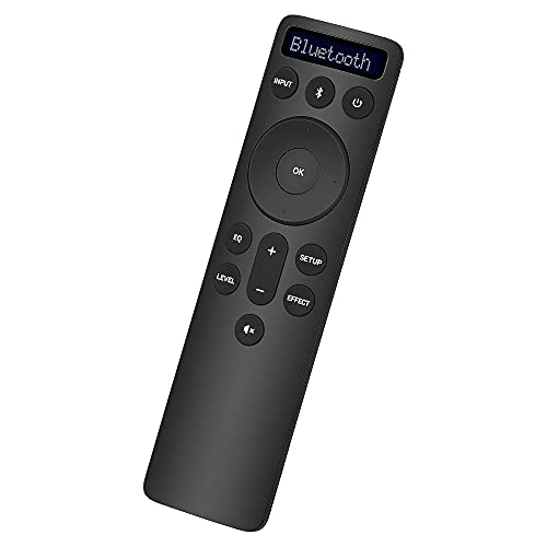 UNOCAR Backlit Display Bluetooth Remote Replacement for Vizio 5.1 2.1 Home Theater Soundbar Sound Bar Speaker System Replacement Control V21d-J8 V21x-J8 V21-H8 V51x-J6 V51-H6 M21d-H8R M51ax-J6