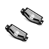 2Pcs License Plate Lamp Light Shell Cover for Mazda 3 2009 2010 2011 2012 2013 BS1E-51-270