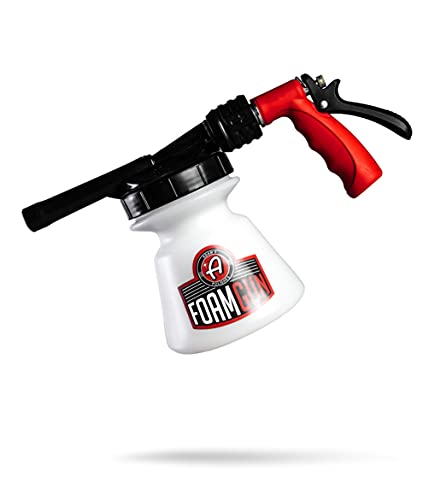 Adam's Foam Gun Car Wash Foam Sprayer - Connects to Garden Hose for Car Washing, No Pressure Washer Required, Use Snow Foam Blaster with Car Soap, Shampoo or Detergent
