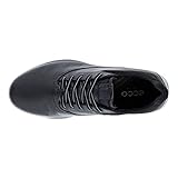 ECCO Men's S-THREE GORE-TEX WATERPROOF, BLACK/CONCRETE/BLACK, 10-10.5