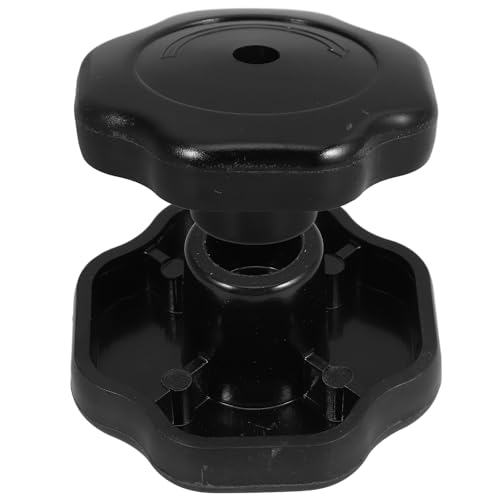 2pcs Pressure Cooker Top Knob Heat Resistant Pressure Cooker Lid Knob Easy Installation Kitchen Cookware Replacement Universal Black