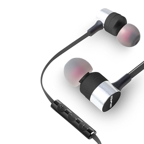 AWEI Earphones Wired, Wired Earphones in Ear Headphones HiFi Stereo, Powerful Bass and Crystal Clear Audio, Compatible with iPhone, iPad, Android, Computer Most with 3.5mm Jack Black