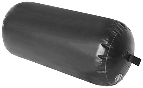 TAYLOR MADE PRODUCTS Super Duty Inflatable Yacht Fenders, Black, 18 x 42 inch