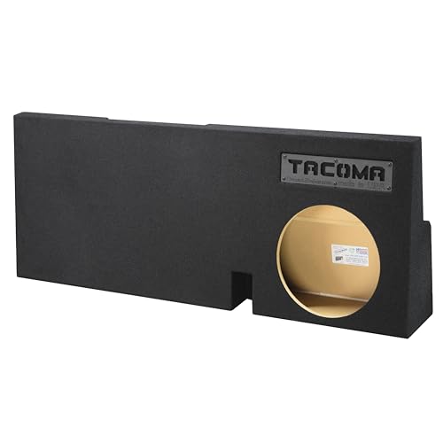 Tacoma Double Cab 2005-2022 12" Single Ported Sub Box Subwoofer Enclosure