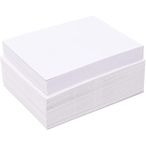 Pipilo Press 100 Pack Blank Invitation Cards with Envelopes, Cardstock Paper for Weddings, Birthday Party, Baby Shower, DIY (5x7 In)