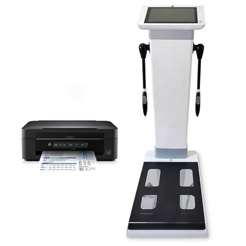 DMZHAOBC 10.1 inch HD Touch Bioimpedance Analysis Machine Smart Body Composition Analyzer Measurement Analysis Fat Testing Machine Human Analyzer Intelligent Body Scanner