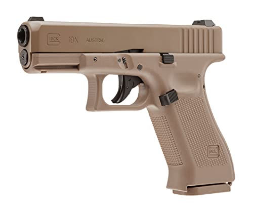 Umarex 2255212 Glock 19X Gen5 .177 Caliber BB Gun Air Pistol, One Size, Tan