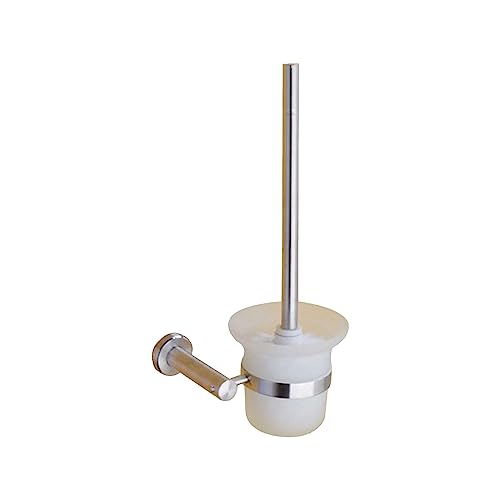 Toilet Brush Set,Toilet Brush and Holder,Stainless Steel Lid Handle,Toilet Bathroom Stainless Steel Toilet Brush Holder,Bright Light,25 * 10(cm) (Color : Batman, Size : 25 * 10(cm))