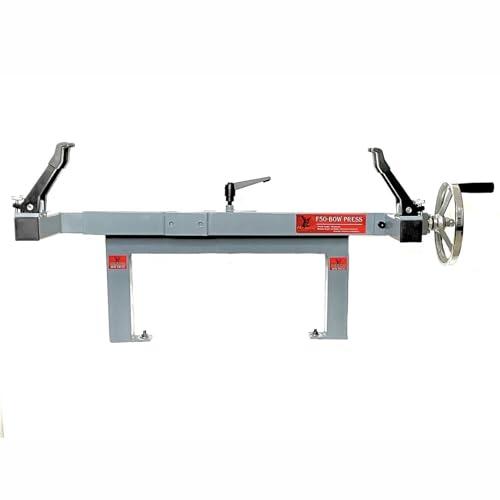 Miasazyr F50B Compound Bow Press - Bow Maintenance Accessories Bow Press with Archery Draw Board for Compound Bow, Wheelbases 10 Inch-47 Inch