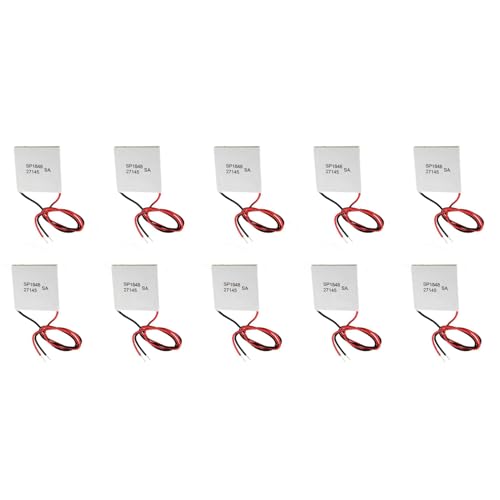 Viodmss 10Pcs 40X40mm Thermoelectric Power Generator SP1848-27145 Peltier TEG Module