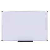 VIZ-PRO Dry Erase Board/Magnetic Whiteboard, 8' x 4', Silver Aluminum Frame