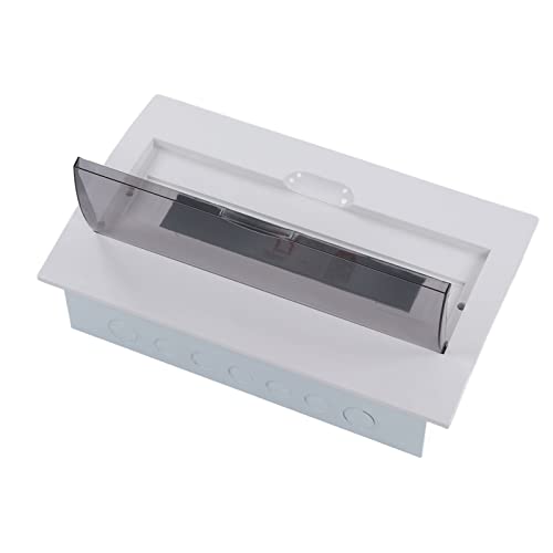FTVOGUE Indoor Concealed Distribution Box 18-Way Circuit Breaker Distribution Box for Indoor Wall with Din Rail for Electrical Project