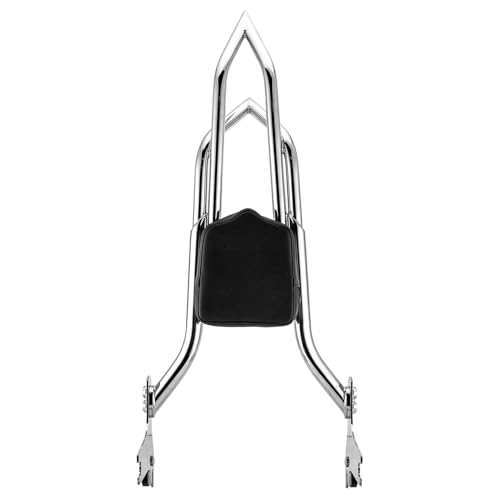 Mofun 27" Height Passenger Backrest Detachable Sissy Bar Compatible with Harley Touring Road Street Electra Glide Road King 1997-2008 Chrome