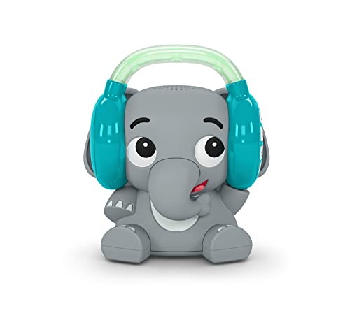 Baby Einstein Earl the Elephant Baby Sound Machine and Music Player, Included Music and Sounds, White Noise, Bluetooth, Stream Music, Multi-Color Night Light, Use Day and Night, Infant to Toddler