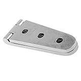 316 Stainless Steel Boat/Door Hinge ，Heavy Duty Marine Grade Cupboard Cabinet Drawer Door Strap Butt Hinge Furniture Hardware (Size: 6”X1”,4pcs)