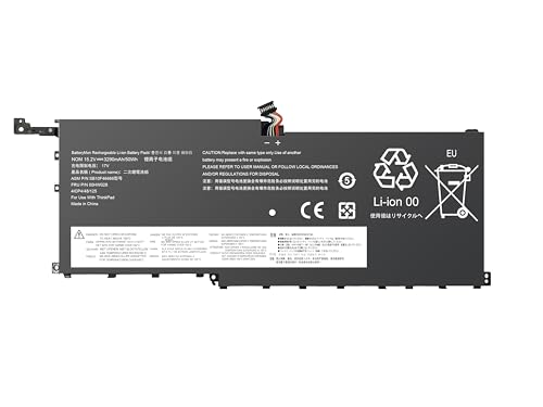 01AV458 00HW028 Battery Compatible with Lenovo Thinkpad X1 Carbon 4th Gen 4 2016 Laptop Thinkpad Yoga Gen 1 Gen 2 Computer, 00HW029 01AV409 01AV438 01AV457 SB10F46466 SB10F46467 SB10K97566 SB10K97567
