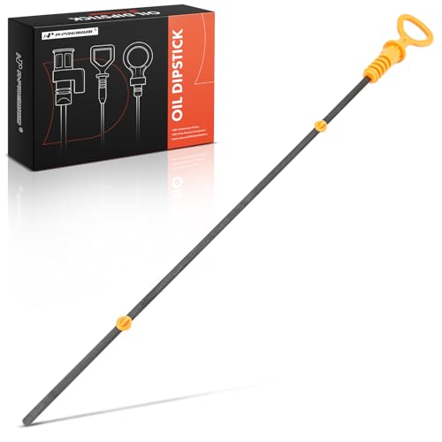 A-Premium 1.8L 4 Cyl Engine Oil Dipstick Compatible with Volkswagen Jetta 1999-2005, Golf 2000-2006, Beetle 1999-2004 & Audi TT/TT Quattro 2000-2006, Engine Oil Measuring Rod Dip Stick