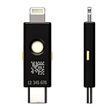 Yubico - YubiKey 5Ci - Two-Factor authentication Security Key for Android/PC/iPhone, Dual connectors for Lighting/USB-C - FIDO Certified