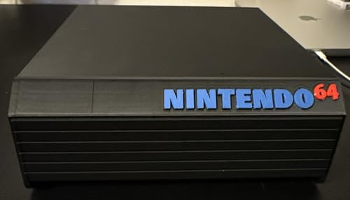N64 Game Storage Case 18 Cartridge Holder Case Box Drawer 3D Print.