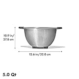 OXO Good Grips Stainless Steel 5 qt./ 4.7 L Colander